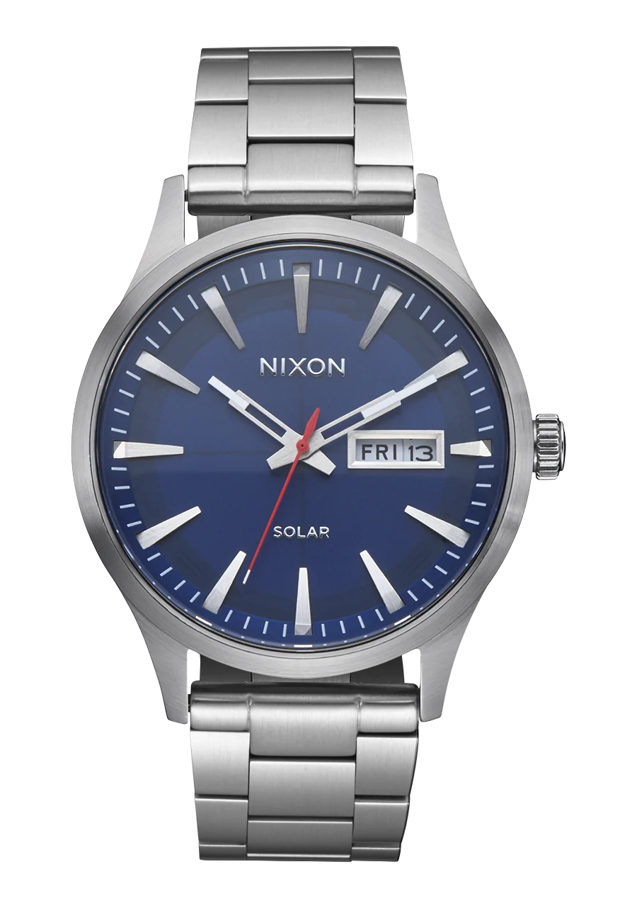 NIXON Sentry Solar Stainless Steel