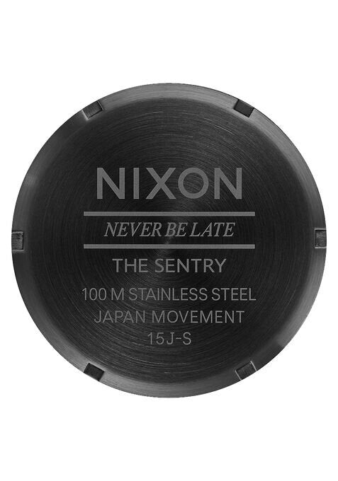 NIXON Sentry Leather Mens Watch | Karmanow