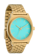 Time Teller Gold / Turquoise / Gold | Karmanow