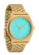 Time Teller Gold / Turquoise / Gold | Karmanow