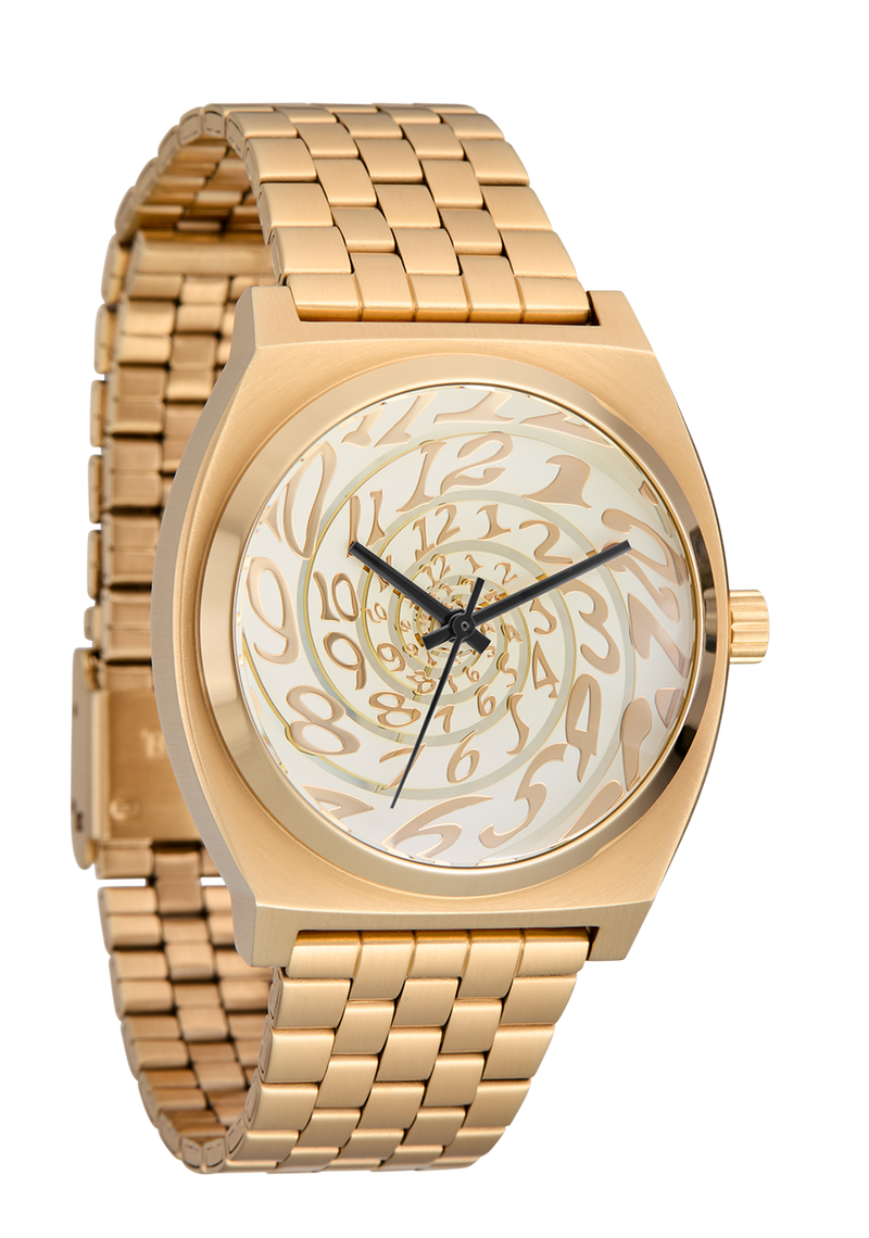 Time Teller 4th Dim Gold / Vintage White | Karmanow