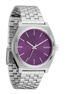 NIXON Time Teller Silver / Purple Sunray | Karmanow