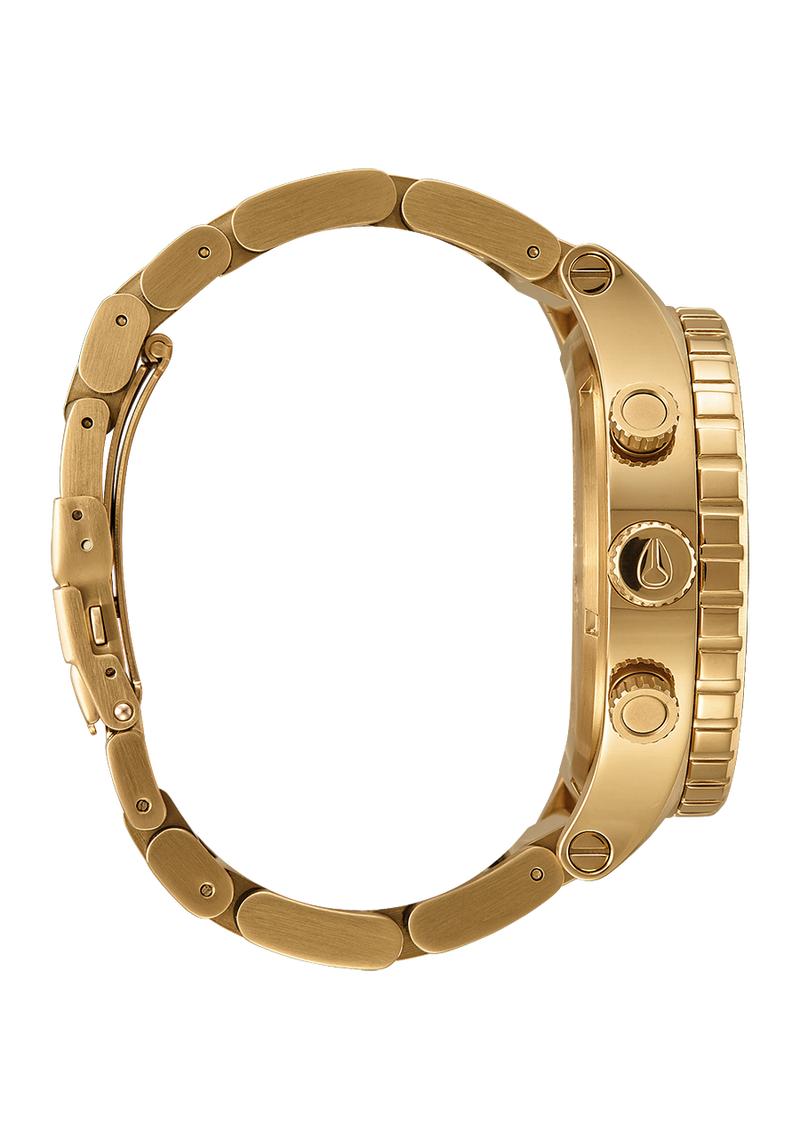 Buy NIXON 51-30 Chrono Men's Watch Gold / Red | Karma