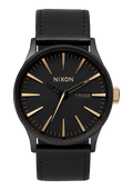 NIXON Sentry Leather Mens Watch | Karmanow