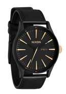 NIXON Sentry Leather Mens Watch | Karmanow