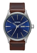 NIXON Sentry Leather Mens Watch | Karmanow