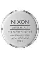 NIXON Sentry Leather Mens Watch | Karmanow