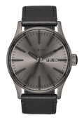 NIXON Sentry Leather Mens Watch | Karmanow