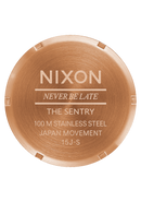 NIXON Sentry Leather Mens Watch | Karmanow