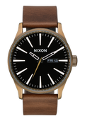 NIXON Sentry Leather Mens Watch | Karmanow