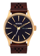 NIXON Sentry Leather Mens Watch | Karmanow