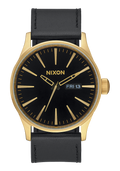 NIXON Sentry Leather Mens Watch | Karmanow