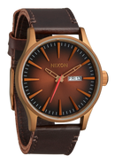 NIXON Sentry Leather Mens Watch | Karmanow