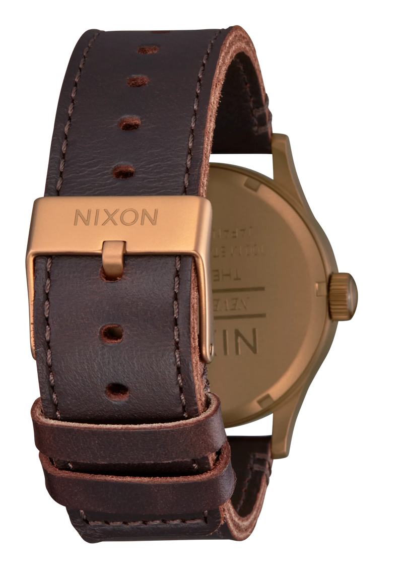 NIXON Sentry Leather Mens Watch | Karmanow