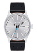 Sentry Leather Chrome / Silver Sunray/ Black | Karmanow