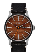 NIXON Sentry Leather Mens Watch | Karmanow