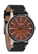 NIXON Sentry Leather Mens Watch | Karmanow