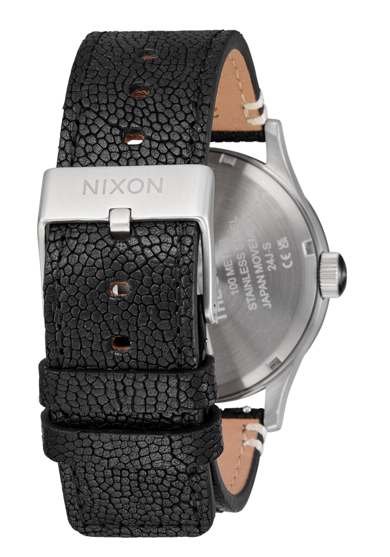 Sentry Leather Silver / Rosewood / Black | Karmanow