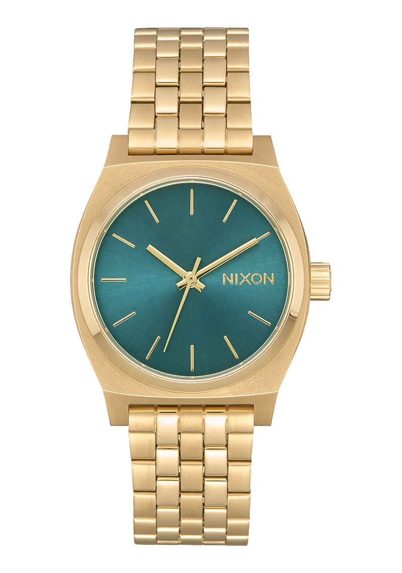 Medium Time Teller Light Gold / Turquoise | Karmanow