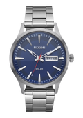 NIXON Sentry Solar Stainless Steel | Karmanow