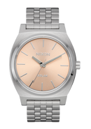 Time Teller Solar Silver / Salmon