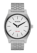 Time Teller Solar Silver / White Lume | Karmanow