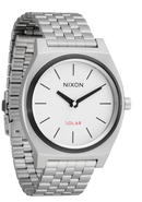 Time Teller Solar Silver / White Lume | Karmanow