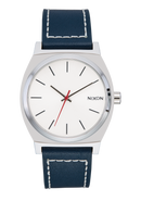 Time Teller Leather Silver / Cloud / Indigo | Karmanow