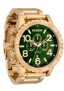 NIXON 51-30 Chrono Gold / Green Sunray | Karmanow