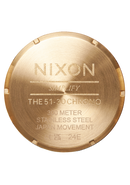 NIXON 51-30 Chrono Gold / Green Sunray | Karmanow