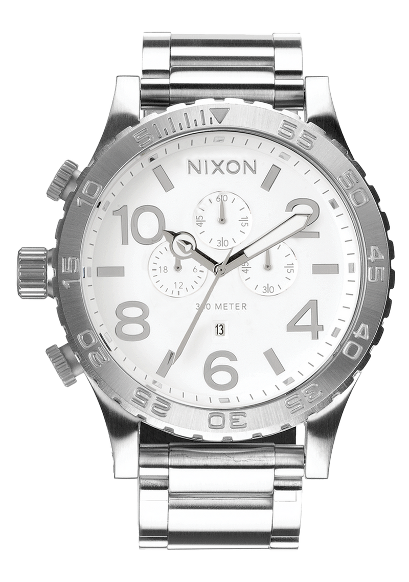 Buy NIXON 51-30 Chrono Men's Watch Gold / Red | Karma