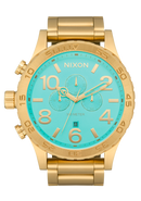 51-30 Chrono Gold / Turquoise / Gold | Karmanow