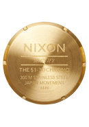 NIXON 51-30 Chrono 4th Dim Gold / Black | Karmanow
