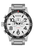 51-30 Chrono Silver / White Lume | Karmanow