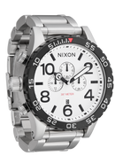 51-30 Chrono Silver / White Lume | Karmanow