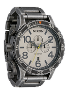 NIXON 51-30 Chrono Antique Silver / Pumice | Karmanow