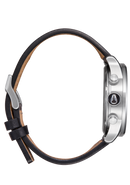 Sentry Chrono Leather Chrome / Cloud Sunray / Black | Karmanow