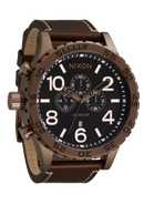 51-30 Chrono Leather Chocolate / Dark Roast / Brown | Karmanow