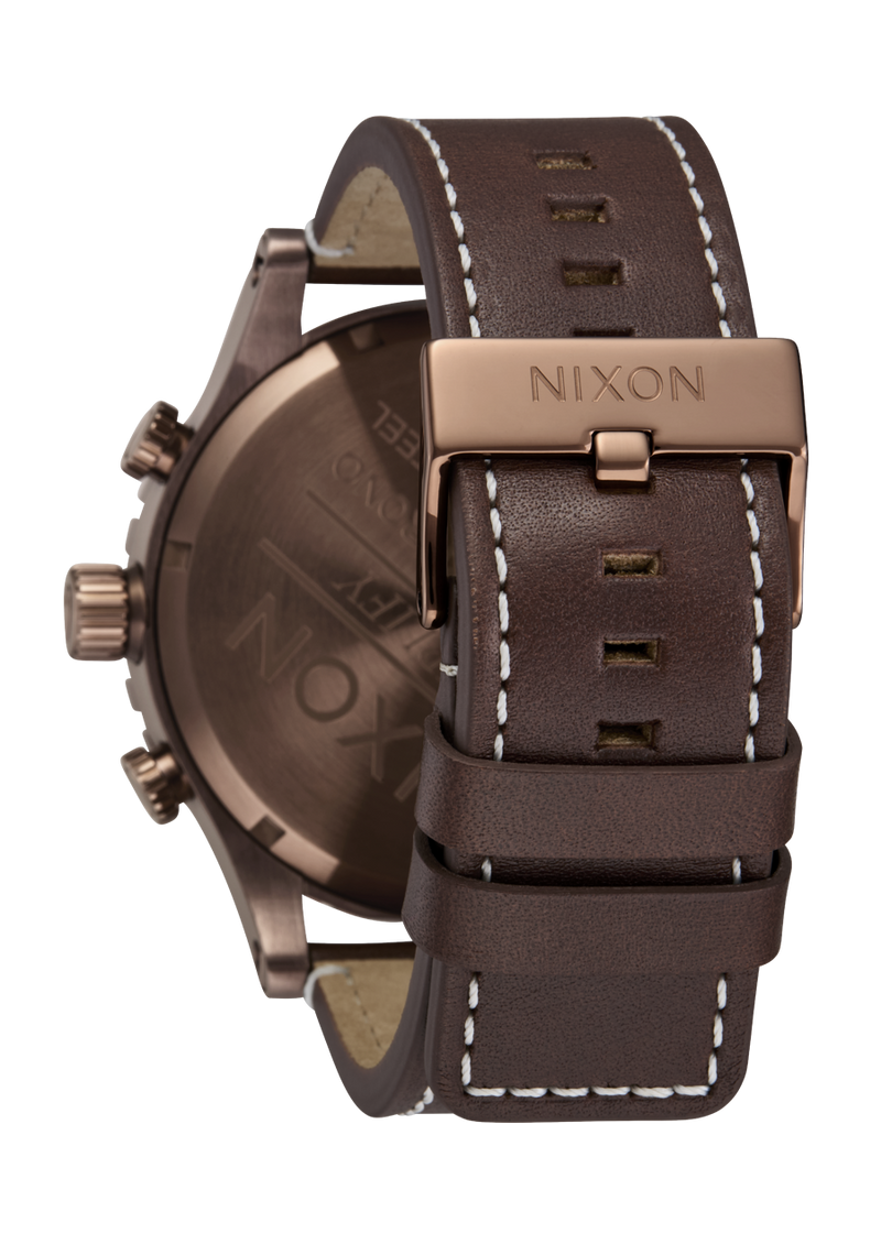 51-30 Chrono Leather Chocolate / Dark Roast / Brown | Karmanow
