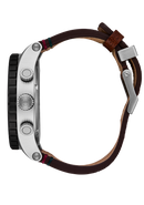 51-30 Chrono Leather Silver / Rosewood / Chocolate | Karmanow