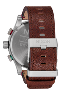 51-30 Chrono Leather Silver / Rosewood / Chocolate | Karmanow