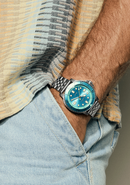 Stinger 44 Silver / Byron Blue / Green