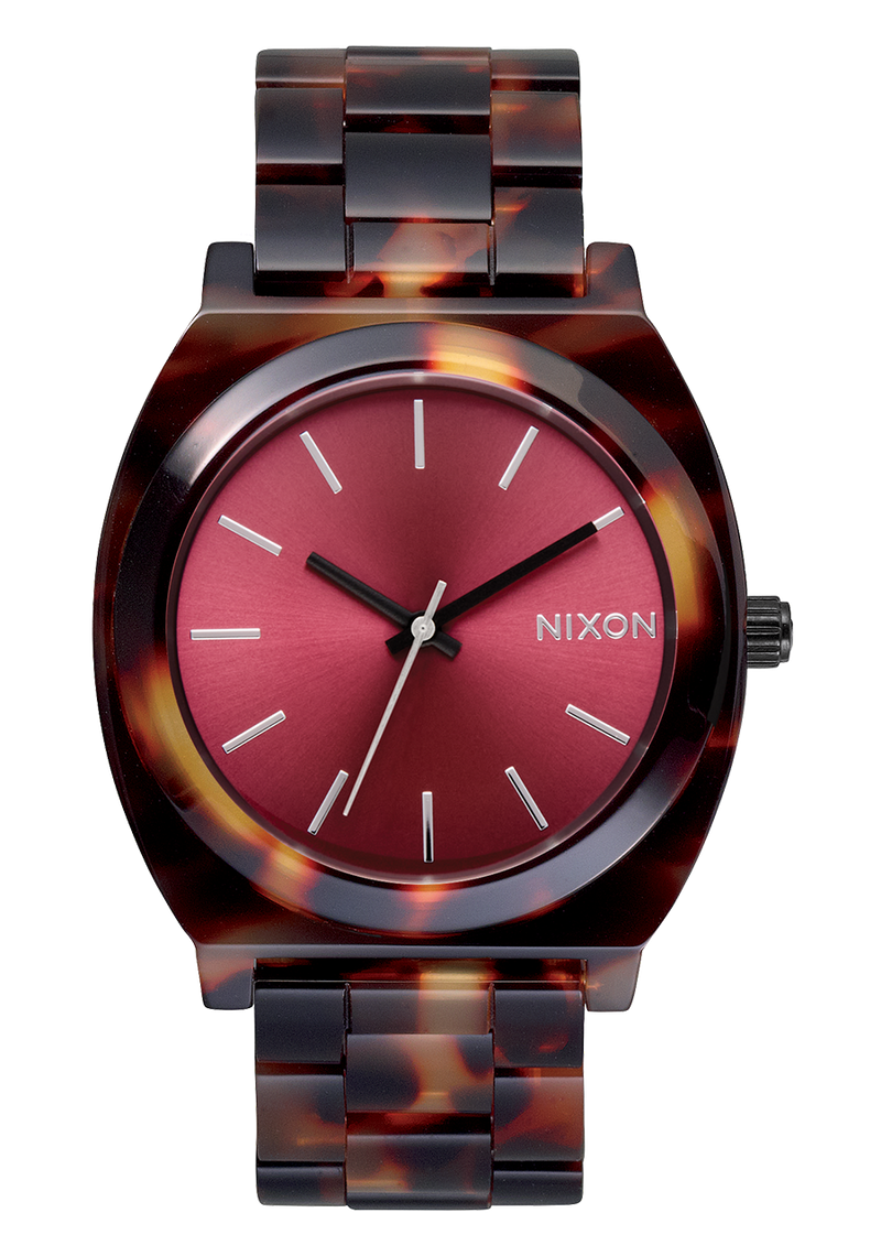 Time Teller Acetate Tortoise / Oxblood | Karmanow
