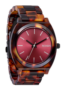 Time Teller Acetate Tortoise / Oxblood | Karmanow