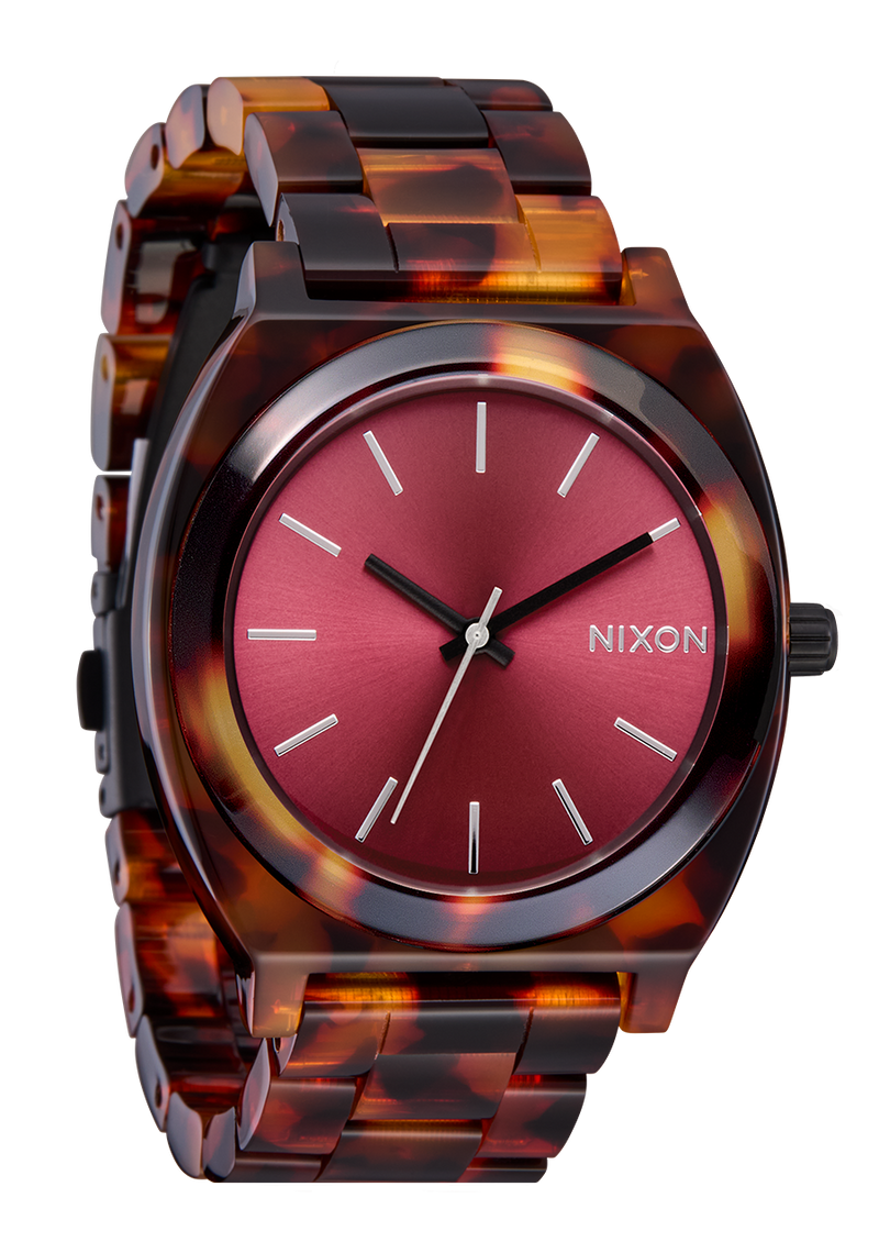 Time Teller Acetate Tortoise / Oxblood | Karmanow