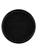 Nixon Corporal Stainless Steel Black / White / Black | Karmanow