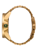 NIXON Corporal Stainless Steel All Gold / Green Sunray | Karmanow