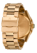NIXON Corporal Stainless Steel All Gold / Green Sunray | Karmanow