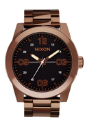 NIXON Corporal Stainless Steel Chocolate / Dark Roast | Karmanow
