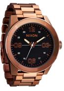 NIXON Corporal Stainless Steel Chocolate / Dark Roast | Karmanow